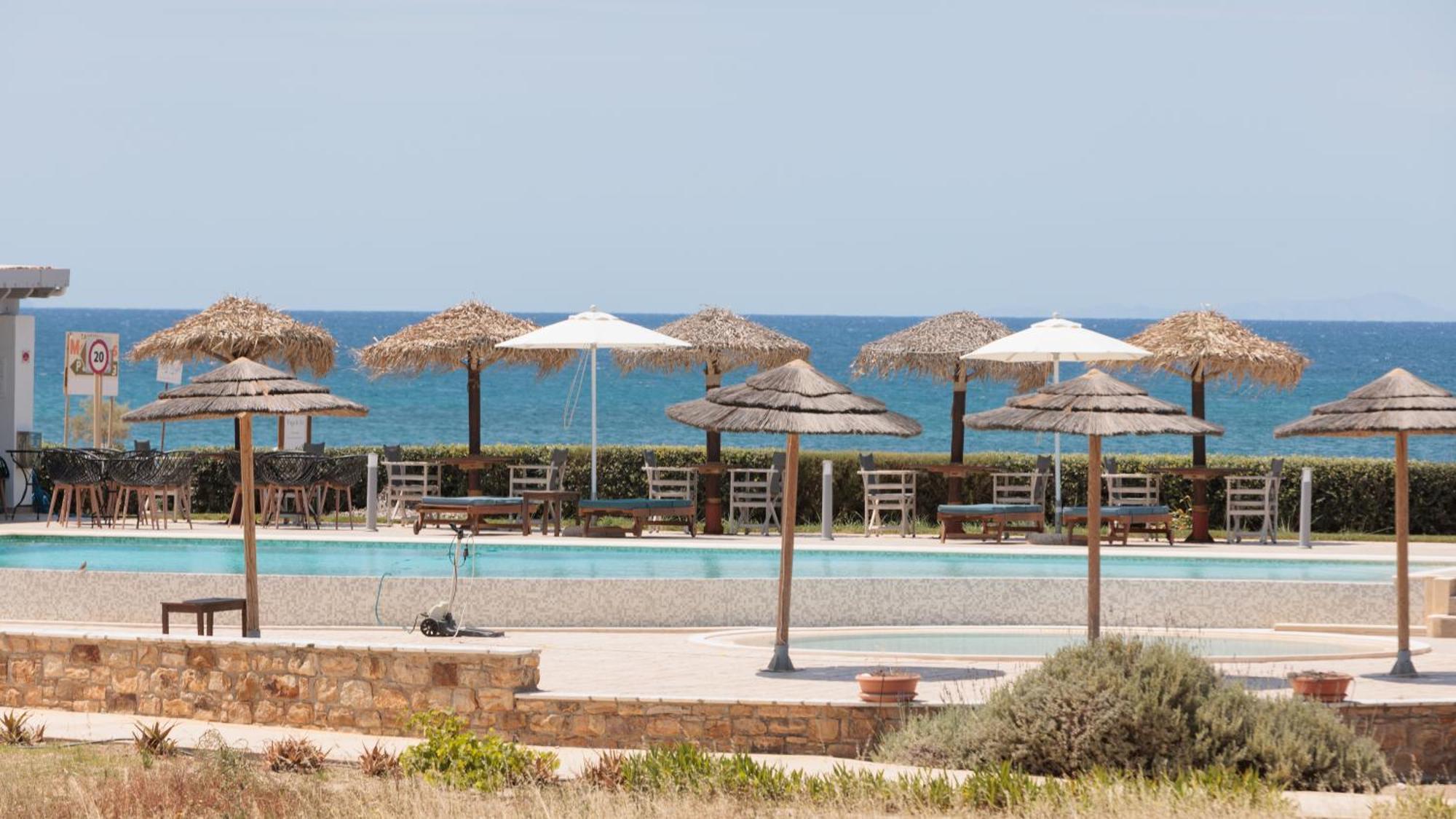 Maria'S Rooms & Studios Agia Anna  Bagian luar foto